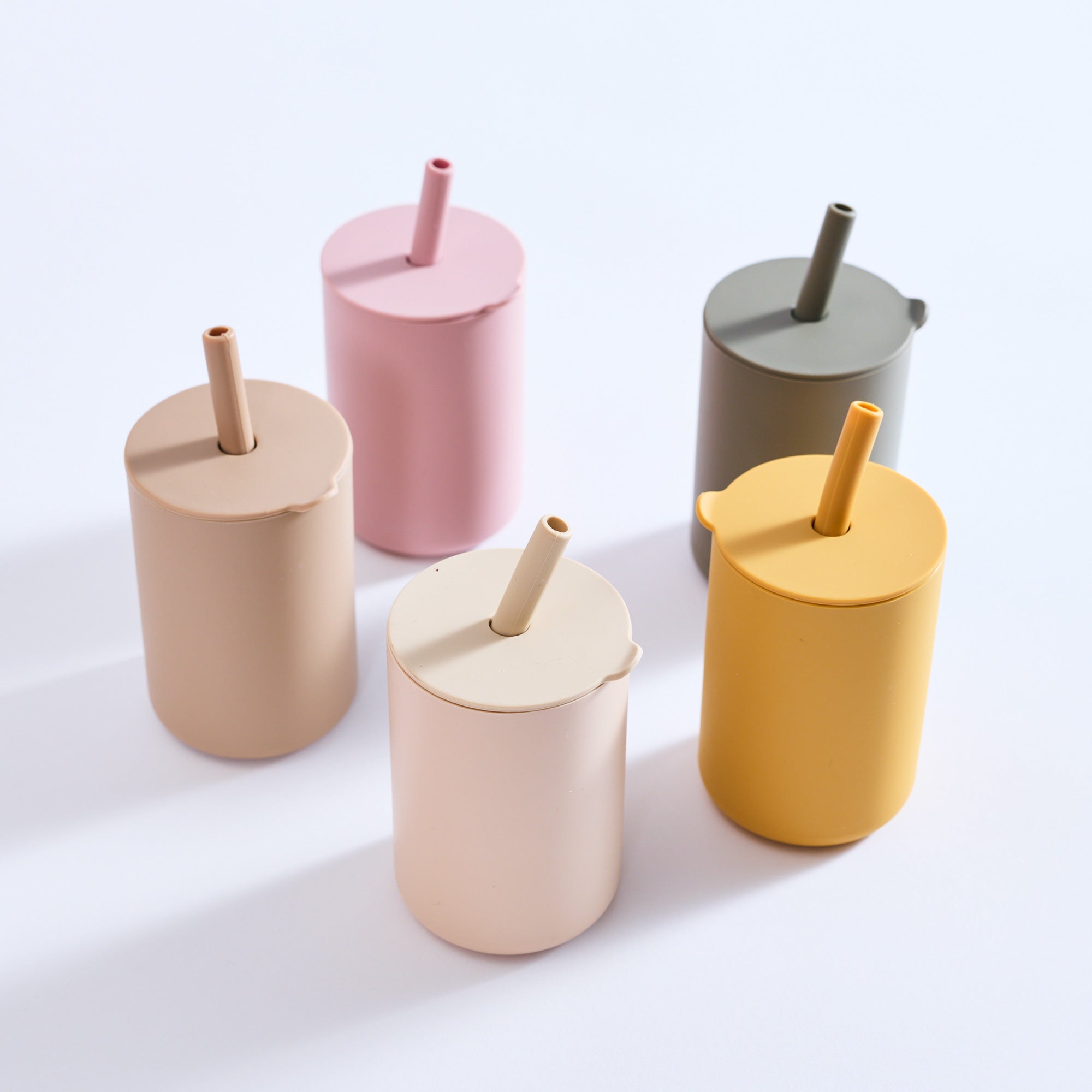 Toddler cup with straw - leakproof, dishwasher safe